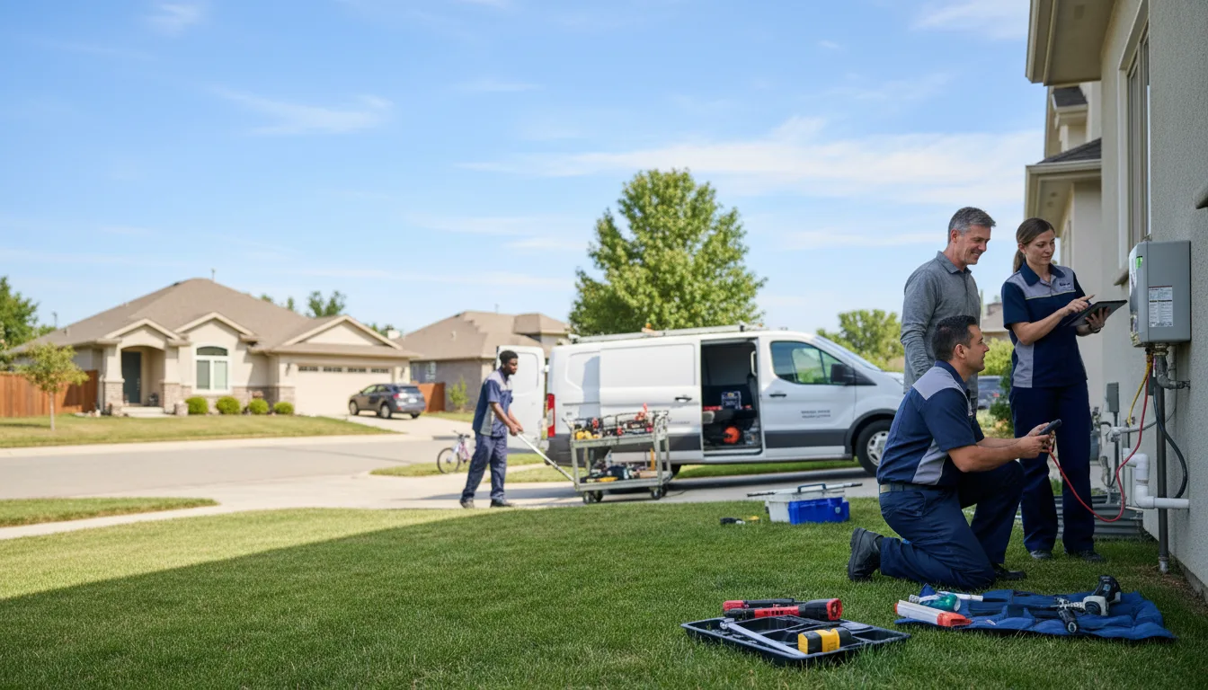 Tankless water heater service in Webster, MA
